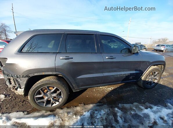 1C4RJFBG9MC776391 2021 JEEP GRAND CHEROKEE Серый Вид задней части салона