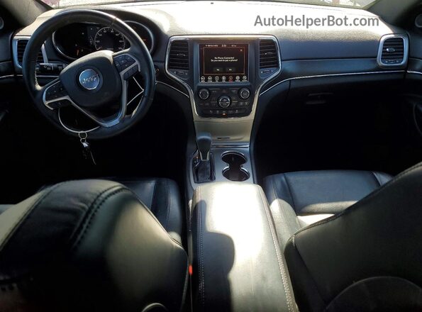 1C4RJFBGXJC208226 2018 JEEP GRAND Blue Widok deski rozdzielczej