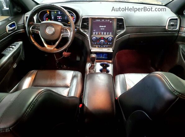 1C4RJFBGXJC435237 2018 JEEP GRAND Gray Widok deski rozdzielczej