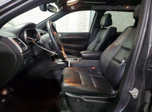 1C4RJFBGXJC435237 2018 JEEP GRAND Gray Widok wnętrza z przodu