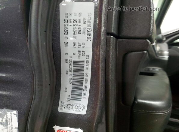 1C4RJFBGXJC435237 2018 JEEP GRAND Gray Widok wnętrza 360 stopni