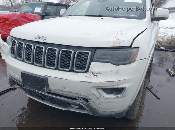 1C4RJFBT8JC250973 2018 JEEP GRAND CHEROKEE Белый Вид спереди