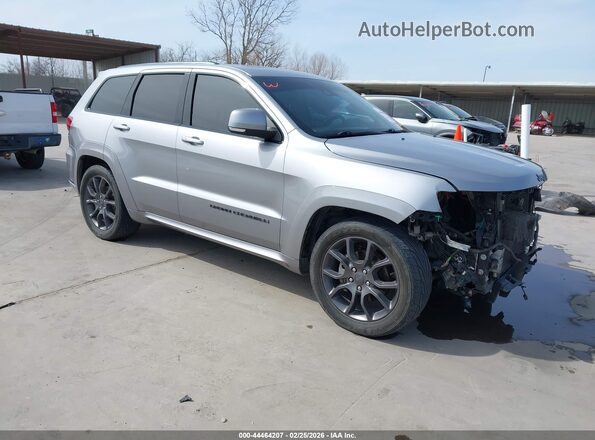 1C4RJFCG1LC251824 2020 JEEP GRAND CHEROKEE Серебряный Передняя правая четверть