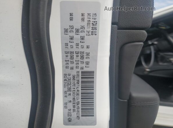 1C4RJFCG5LC185052 2020 JEEP GRAND White Vista interior de 360 grados