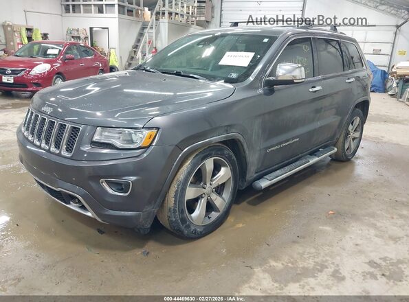 1C4RJFCT5GC491395 2016 JEEP GRAND CHEROKEE Серый Передняя левая четверть