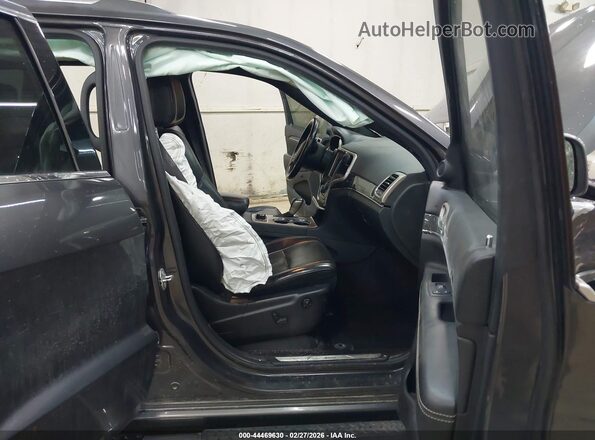 1C4RJFCT5GC491395 2016 JEEP GRAND CHEROKEE Серый Вид салона спереди
