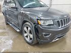 2016 Jeep Grand Cherokee Overland Серый vin: 1C4RJFCT5GC491395