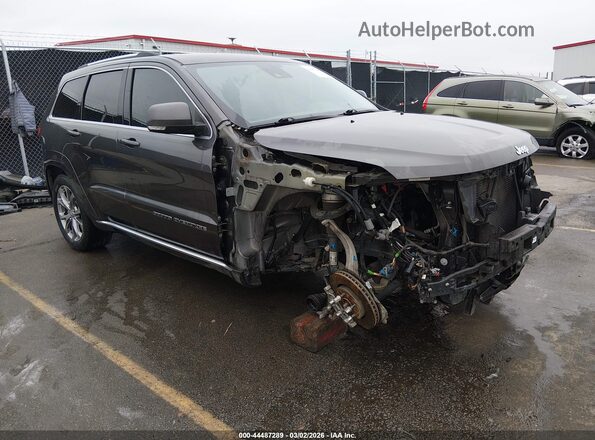 1C4RJFJG6KC695864 2019 JEEP GRAND CHEROKEE Серый Передняя правая четверть
