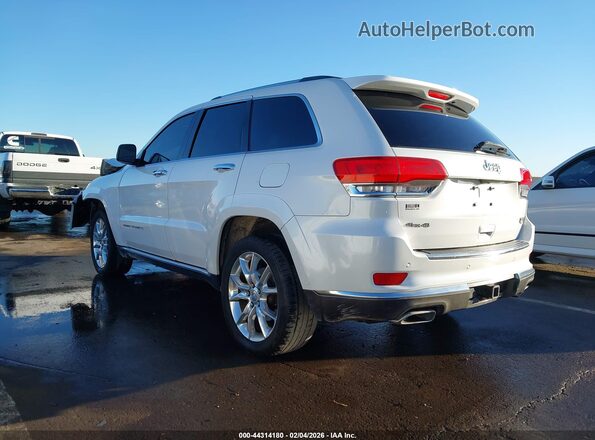 1C4RJFJG7GC497334 2016 JEEP GRAND CHEROKEE Белый Задняя левая четверть