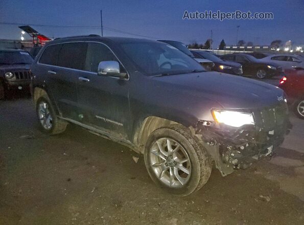 1C4RJFJMXGC300517 2016 JEEP GRAND Серый Передняя правая четверть