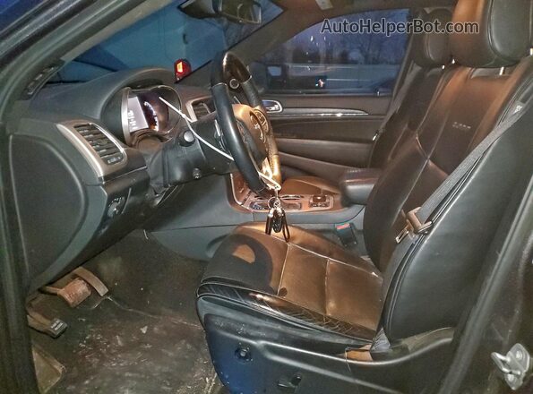 1C4RJFJMXGC300517 2016 JEEP GRAND Серый Вид салона спереди