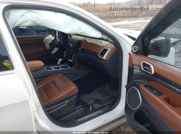 1C4RJFJT3LC160392 2020 JEEP GRAND CHEROKEE Белый Вид салона спереди