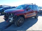 2018 Jeep Grand Cherokee Trailhawk 4x4 Темно-бордовый vin: 1C4RJFLG7JC204505