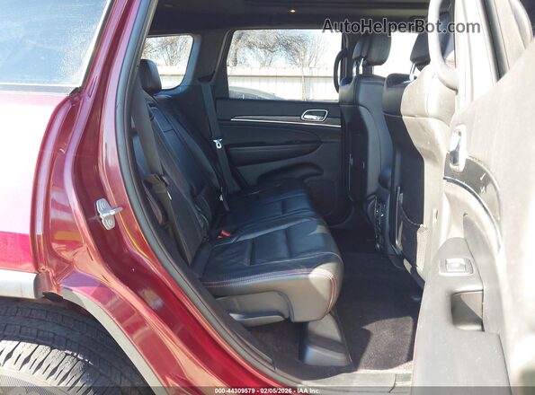 1C4RJFLG7JC204505 2018 JEEP GRAND CHEROKEE Темно-бордовый Вид наклейки с VIN-кодом