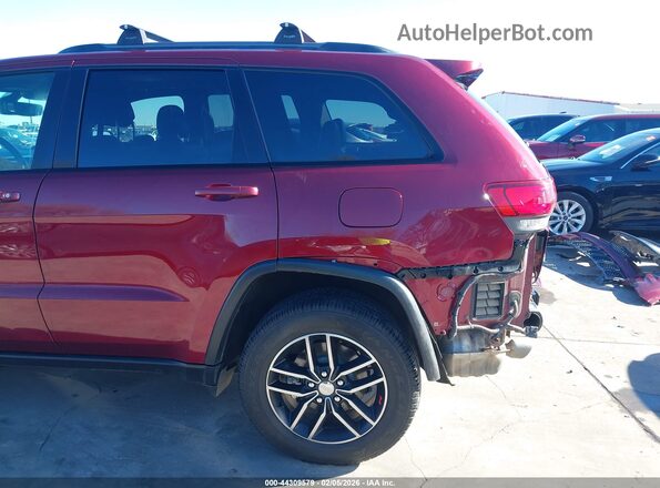1C4RJFLG7JC204505 2018 JEEP GRAND CHEROKEE Темно-бордовый 
