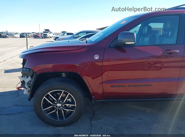 1C4RJFLG7JC204505 2018 JEEP GRAND CHEROKEE Темно-бордовый 
