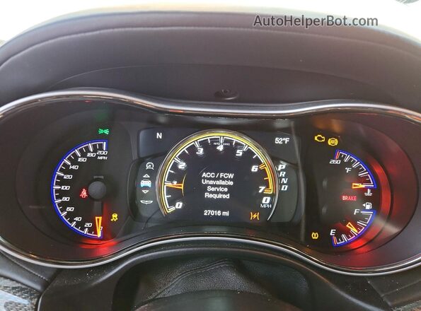 1C4RJFN94JC331923 2018 JEEP GRAND Белый Вид щитка приборов