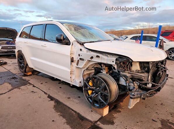 1C4RJFN94JC331923 2018 JEEP GRAND Белый Передняя правая четверть
