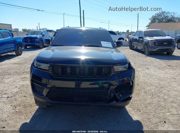 1C4RJGAG9SC338748 2025 JEEP GRAND CHEROKEE Black Вид задньої частини салону