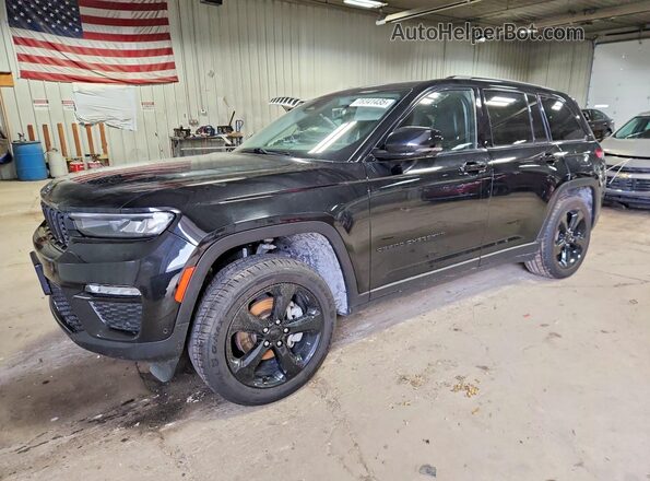 1C4RJHBG3PC559564 2023 JEEP GRAND Черный Передняя левая четверть