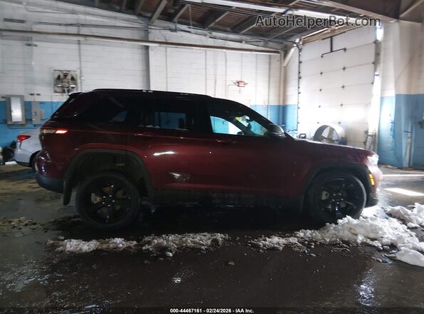 1C4RJHBG6SC294468 2025 JEEP GRAND CHEROKEE Red Widok wnętrza z tyłu