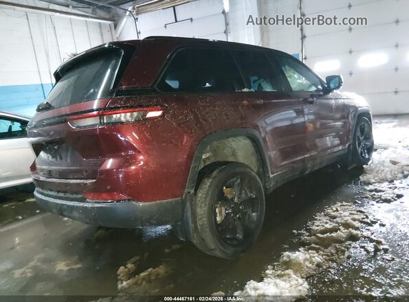 1C4RJHBG6SC294468 2025 JEEP GRAND CHEROKEE Red Tył prawy