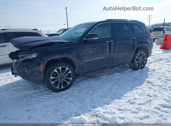 1C4RJHDTXN8549804 2022 JEEP GRAND CHEROKEE Черный Передняя левая четверть