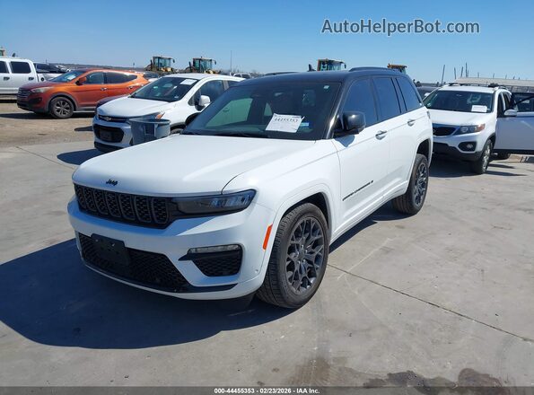 1C4RJHEG7S8644236 2025 JEEP GRAND CHEROKEE Белый Передняя левая четверть