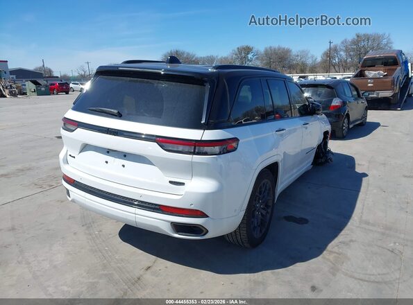 1C4RJHEG7S8644236 2025 JEEP GRAND CHEROKEE Белый Задняя правая четверть