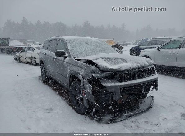 1C4RJKAG2P8728295 2023 JEEP GRAND CHEROKEE L Серый Передняя правая четверть