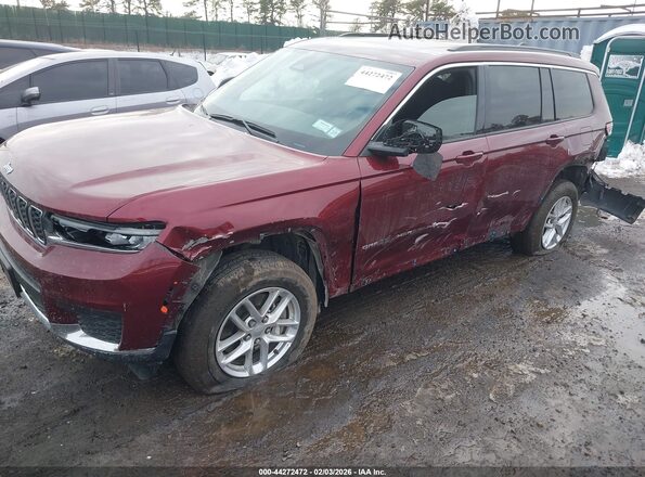 1C4RJKAG2R8600352 2024 JEEP GRAND CHEROKEE L Красный Передняя левая четверть