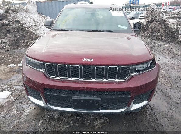 1C4RJKAG2R8600352 2024 JEEP GRAND CHEROKEE L Красный Вид щитка приборов