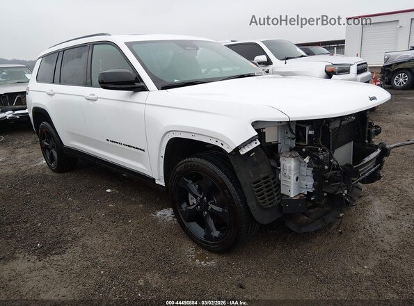 1C4RJKAG6S8669972 2025 JEEP GRAND CHEROKEE L White Передня права чверть