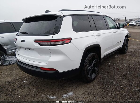 1C4RJKAG6S8669972 2025 JEEP GRAND CHEROKEE L White Задня права чверть
