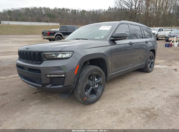 1C4RJKBG2S8709348 2025 JEEP GRAND CHEROKEE L Серый Передняя левая четверть