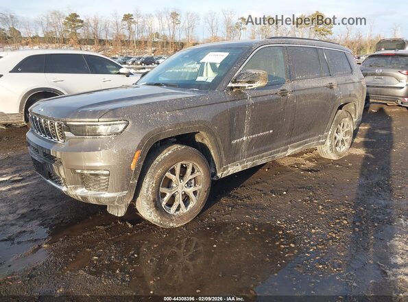 1C4RJKBG4S8712185 2025 JEEP GRAND CHEROKEE L Черный Передняя левая четверть
