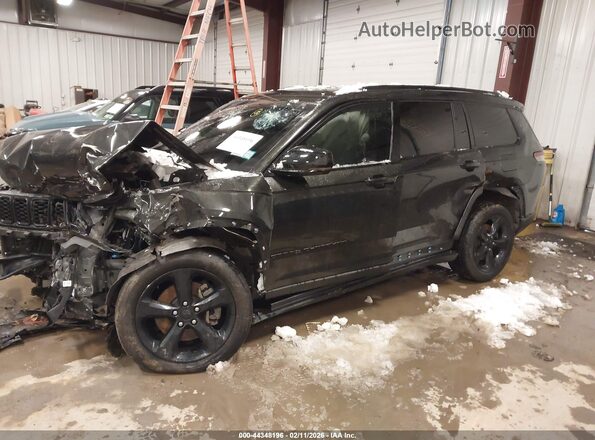 1C4RJKBGXP8101424 2023 JEEP GRAND CHEROKEE L Черный Передняя левая четверть
