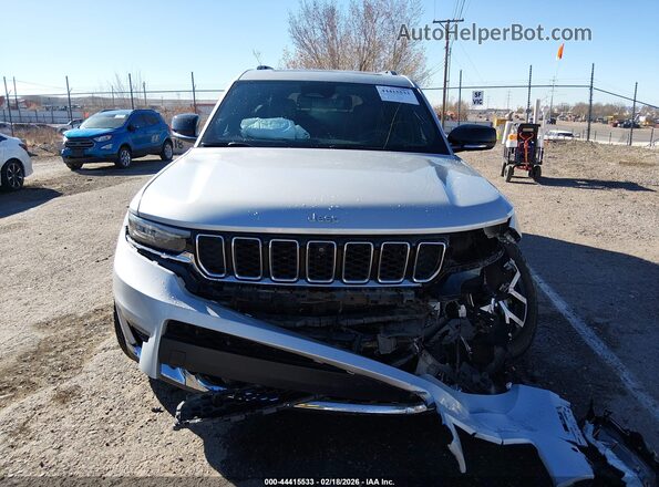 1C4RJKBGXR8553327 2024 JEEP GRAND CHEROKEE L Silver Вид задньої частини салону