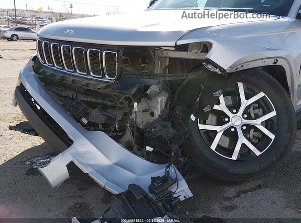 1C4RJKBGXR8553327 2024 JEEP GRAND CHEROKEE L Silver Вид спереду