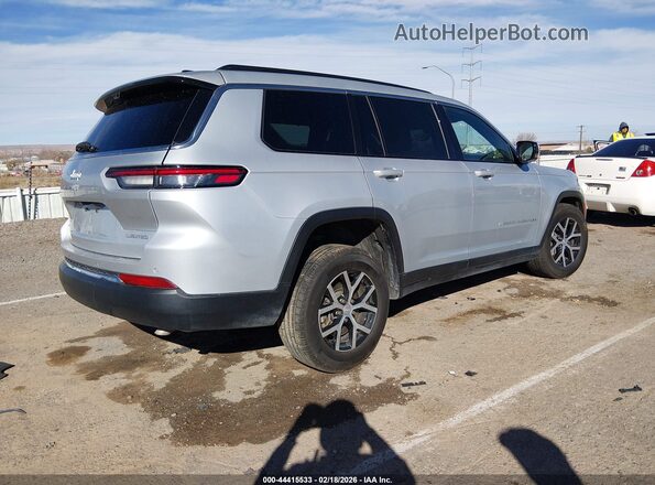1C4RJKBGXR8553327 2024 JEEP GRAND CHEROKEE L Silver Задня права чверть