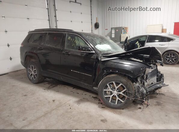 1C4RJKBGXR8597733 2024 JEEP GRAND CHEROKEE L Черный Передняя правая четверть