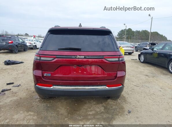 1C4RJYB63PC624291 2023 JEEP GRAND CHEROKEE 4XE Красный 