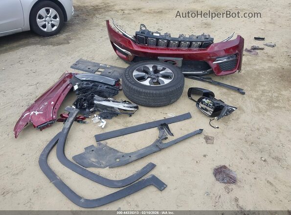 1C4RJYB63PC624291 2023 JEEP GRAND CHEROKEE 4XE Красный Вид щитка приборов