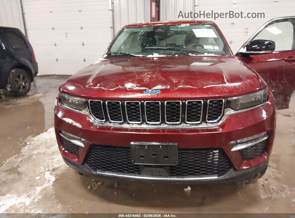 1C4RJYB64PC650477 2023 JEEP GRAND CHEROKEE 4XE Красный Вид щитка приборов