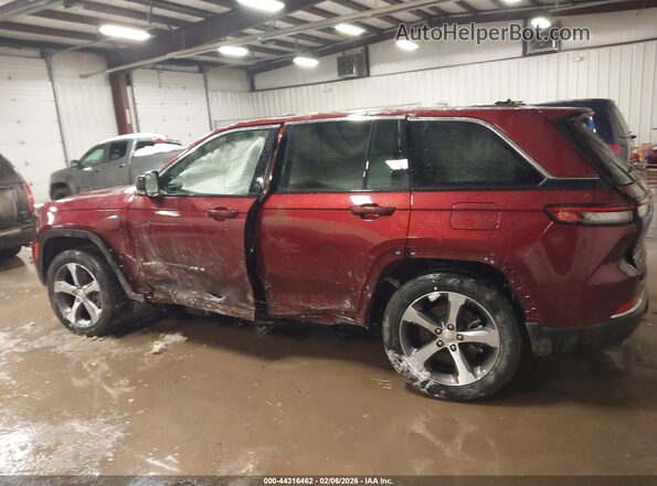 1C4RJYB64PC650477 2023 JEEP GRAND CHEROKEE 4XE Красный Вид задней части салона