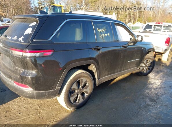 1C4RJYB68PC611360 2023 JEEP GRAND CHEROKEE 4XE Черный Задняя правая четверть