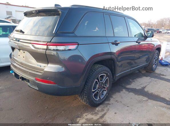 1C4RJYC68P8786239 2023 JEEP GRAND CHEROKEE 4XE Серый Задняя правая четверть