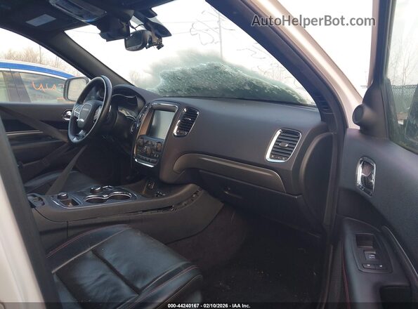 1C4SDJCT0HC783310 2017 DODGE DURANGO White Widok wnętrza z przodu