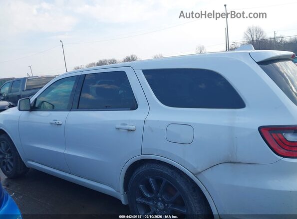 1C4SDJCT0HC783310 2017 DODGE DURANGO White Widok wnętrza z tyłu