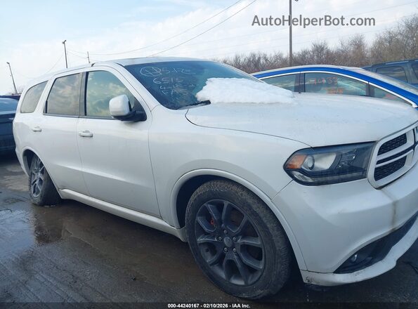 1C4SDJCT0HC783310 2017 DODGE DURANGO White Widok zestawu wskaźników